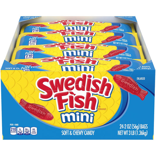 Swedish Fish Mini 24pc 2oz