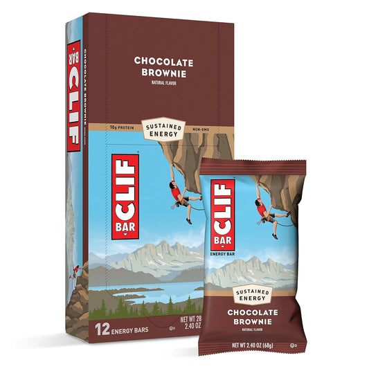 Clif Bar Chocolate Brownie 12pc 2.4oz