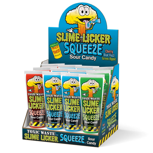 Toxic Slime Licker Sour Squeeze 12pc 2.47oz