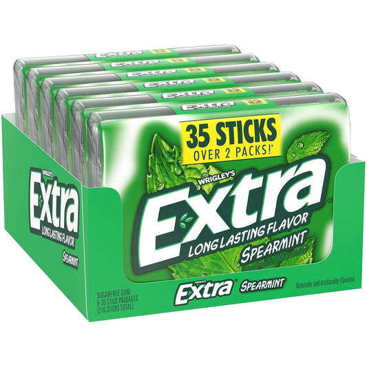 Extra Gum Mega Spearmint 6pc 35ct