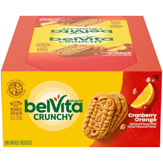 Belvita Crunchy Cranberry Orange 8pc 1.76