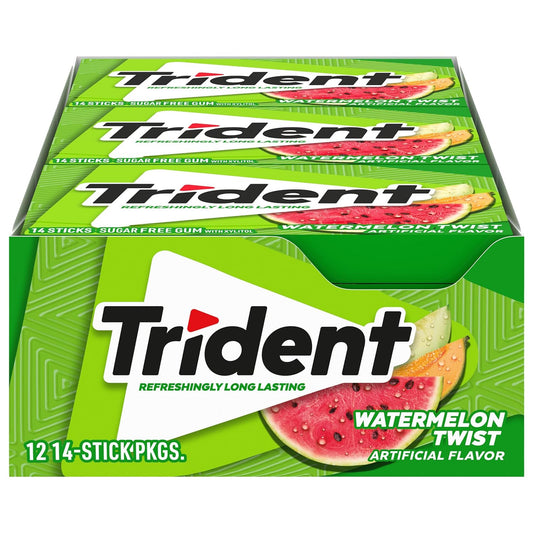 Trident Watermelon Twist 12pc 14ct