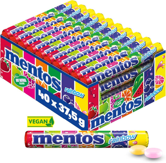 Mentos Rainbow 40pc 37g