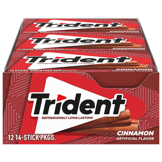 Trident Cinnamon 12pc 14ct