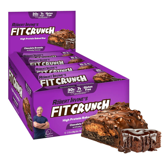 Fitcrunch Wafer Chocolate Brownie 12pc 3.1oz
