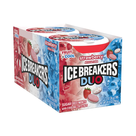 Ice Breakers Duo Fruit & Cool 8pc 1.3oz