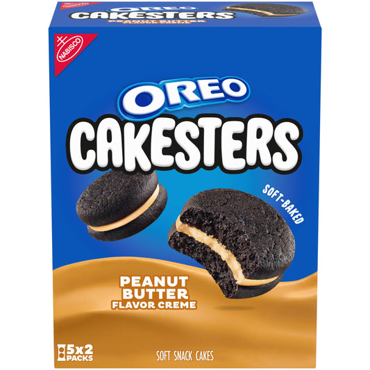 Oreo Cakesters PB Soft Cake 8pc 3oz
