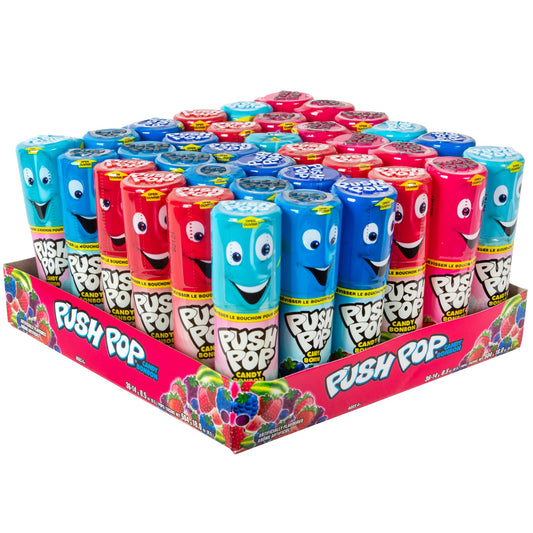 Topps Push Pop Fruit 24pc 0.5oz