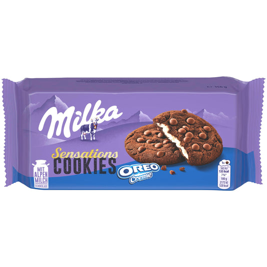Milka Cookie Sensations Oreo Cream 156g