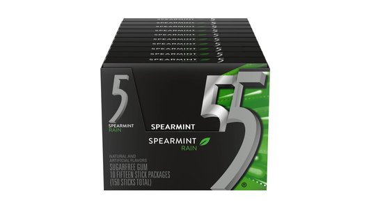 Wrigley's 5 Spearmint Rain 10pc 15ct