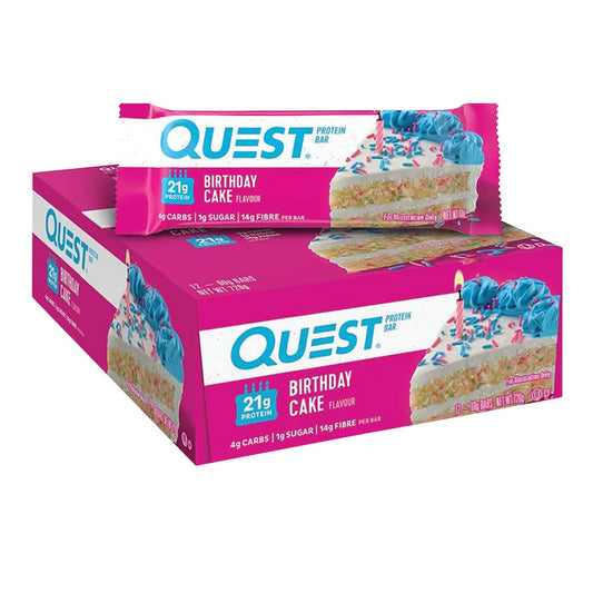 Quest Bar Birthday Cake 12pc 2.12oz
