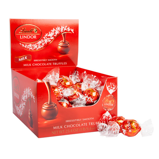 Lindt Lindor Milk Chocolate Truffles 60pc 25.4oz