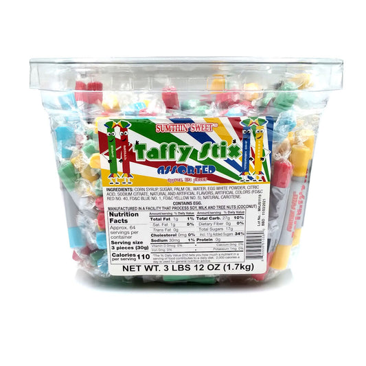 Taffy Stix Assorted Jar
