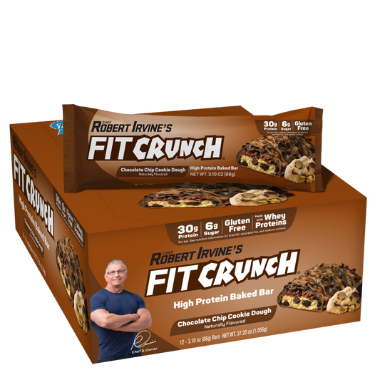 Fitcrunch Wafer Choco Chip Cookie Dough 12pc 3.1oz