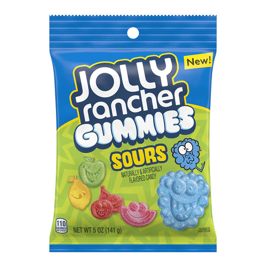 Jolly Rancher Gummies Sours 12pc 6.5oz