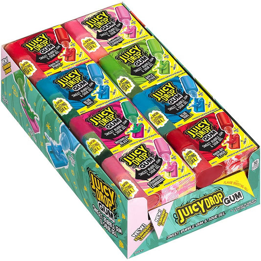 Juicy Drop Gum Sweet Sour Gum 16pc 2.5oz