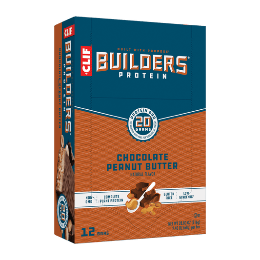 Clif Builders Protein ChocoPeanut Butter 12pc 2.4oz