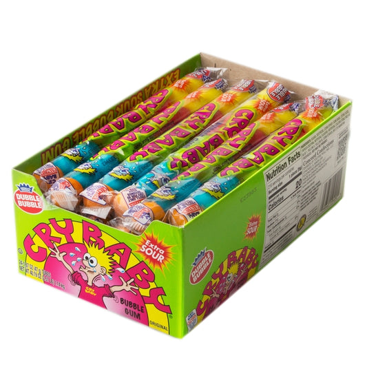 Cry Baby Gum Ball Tube 24pc 1.67oz