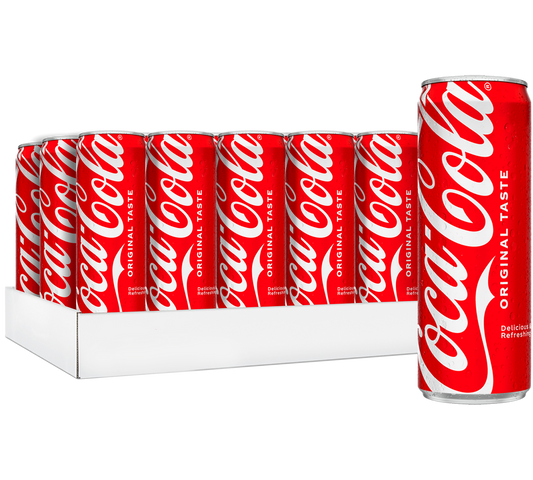 Coke Slim Can 24pc 12oz