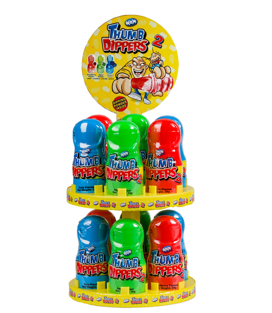 Wom Thumb Dippers Candy 12pc