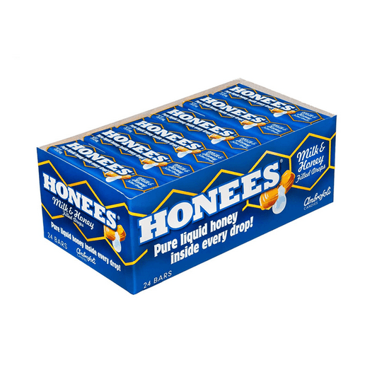 Honees Cough Drops Milk & Honey Menthol 24pc 1.6oz
