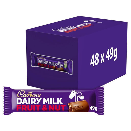 Cadbury Fruit & Nut Bar 48pc 45g