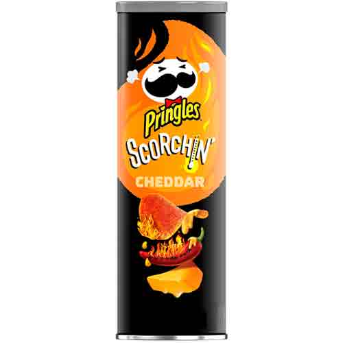Pringles Big Scorchin Cheddar 14pc 5.5oz