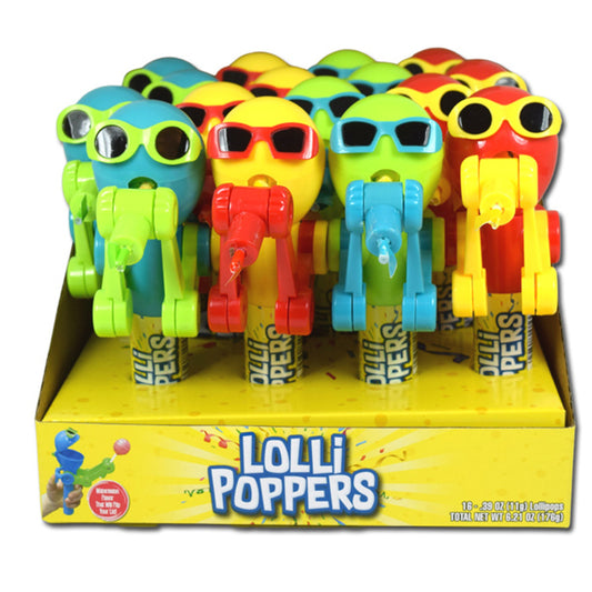Lollipop Poppers Candy 16pc