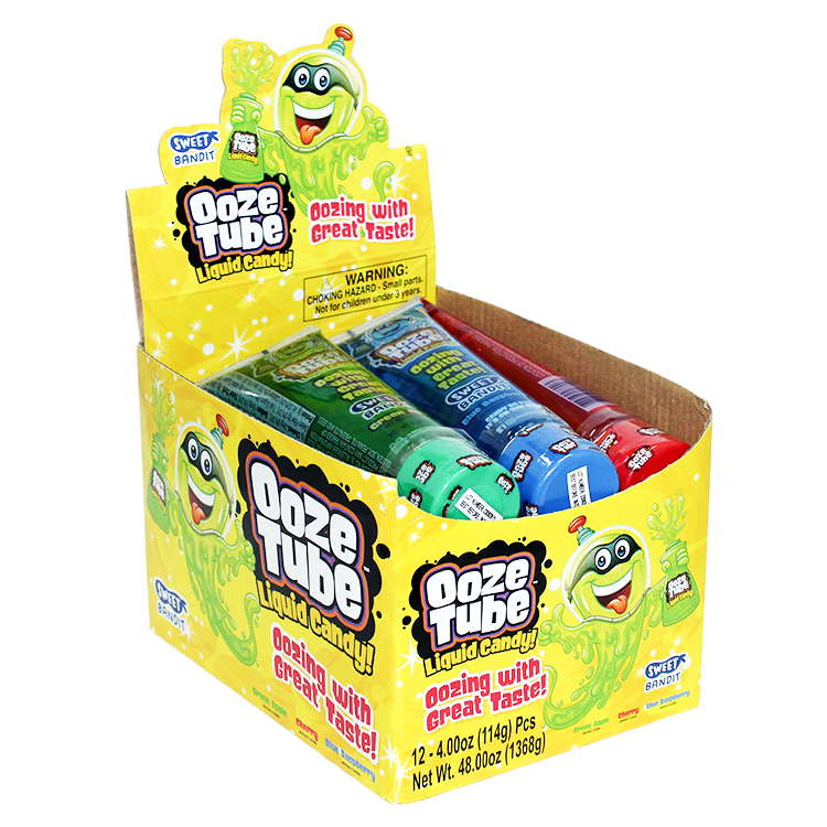 Kidsmania Novelty Ooze Tube 12pc 4oz