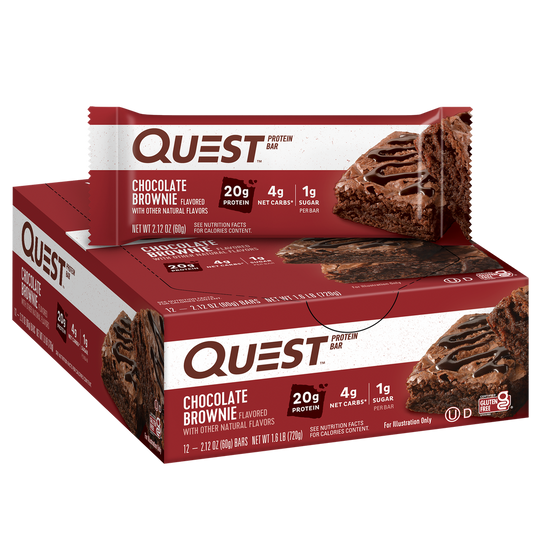 Quest Bar Chocolate Browne 12pc 2.12oz