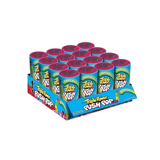 Topps Triple Power Push Pop 16pc 1.2oz