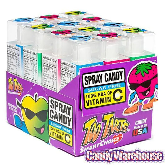 Too Tarts Spray Candy 12pc