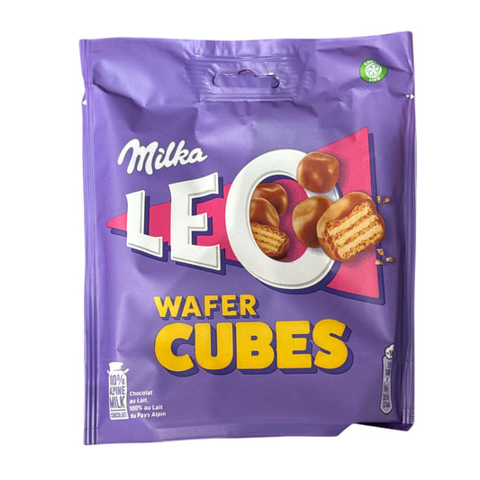Milka Leo Wafer Cubes 150g 8pcs