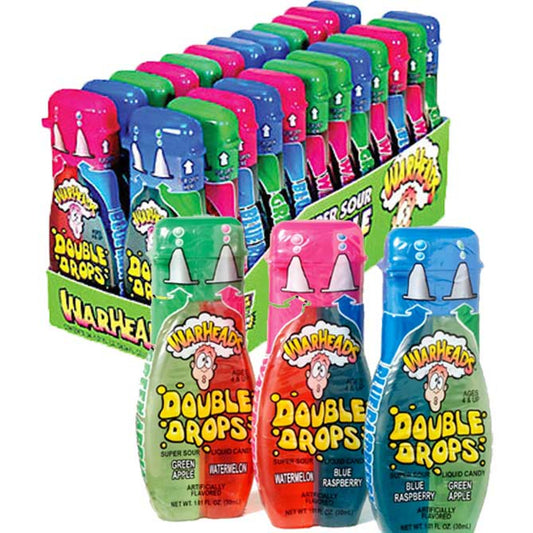 Warhead Double Drop Super Sour 24pc 1.01oz