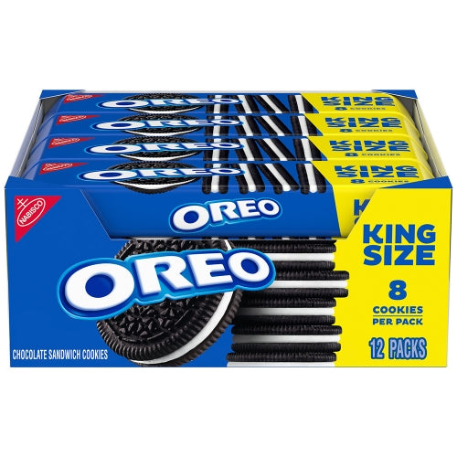 Oreo Cookies King Size 3.22oz 12pc